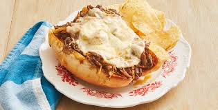 Drip beef sandwich