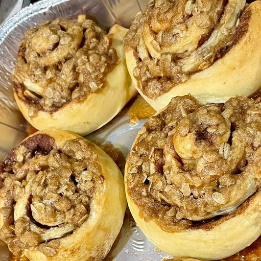 Peach Cobbler Roll
